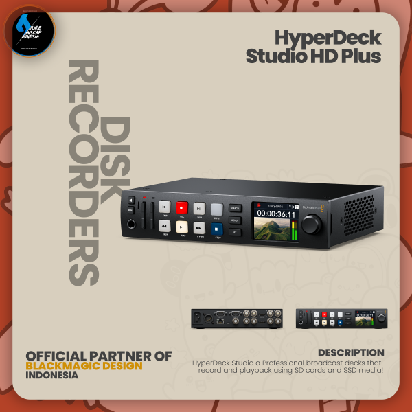Blackmagic Design Hyperdeck Studio HD Plus